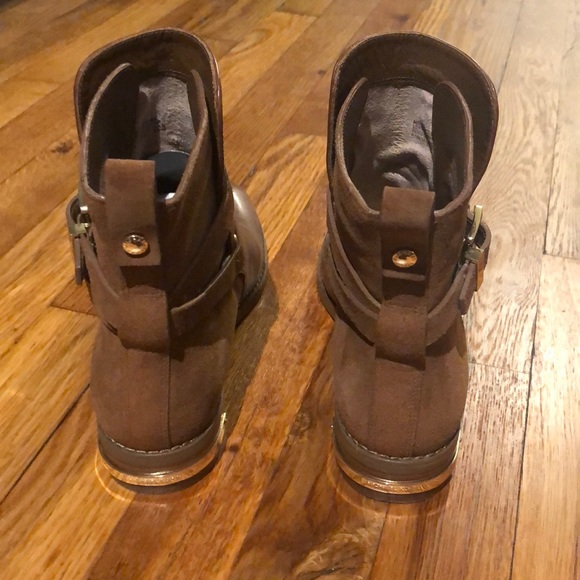 Leather and Suede Michael Kors Booties - Picture 4 of 5